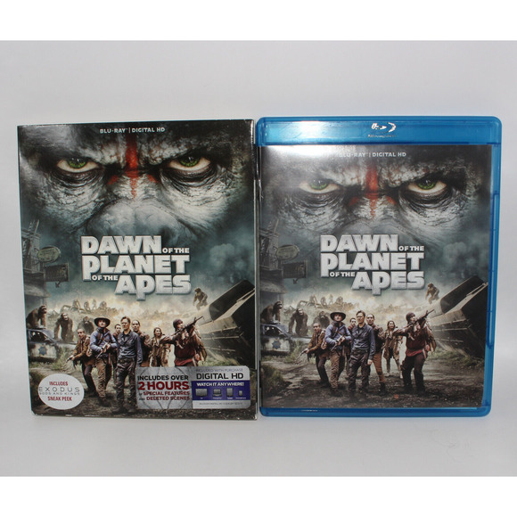 Rise of the Planet of the Apes, Dawn of the Planet of the Apes Lot of 2(Blu-ray) - Picture 12 of 16